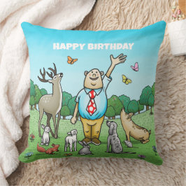 すべてのパーティー動物の呼び出し誕生日 クッション