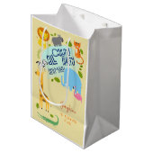 すべてのパーティー動物の子供の誕生日パーティーを呼び出す ミディアムペーパーバッグ (正面アングル)