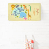 すべてのパーティー動物の子供の誕生日パーティーを呼び出す 横断幕 (インサイチュ)