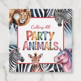 すべてのパーティー動物の子供の誕生日パーティーを呼ぶ フェイバータグ