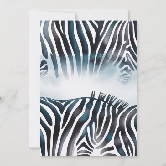 すべてのパーティー動物の子供の誕生日パーティーを呼ぶ 招待状 (裏面)