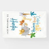 すべてのパーティー動物の誕生日パーティーに電話する 横断幕 (横)