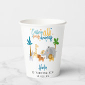 すべてのパーティー動物の誕生日パーティーに電話する 紙コップ (裏面)