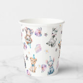 すべてのパーティー動物を呼び出すサファイリをテーマにした誕生日 紙コップ (右)