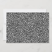 すべてのパーティー動物を呼び出す誕生日写真 招待状 (裏面)