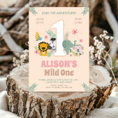 すべてのパーティー動物を呼び出す,ジャングルの最初の誕生日 招待状