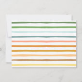 すべてのパーティー動物を呼ぶ! |写真モダン誕生日 招待状 (裏面)