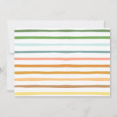 すべてのパーティー動物を呼ぶ！ |写真モダン誕生日 招待状 (裏面)