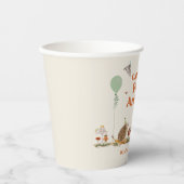 すべてのパーティー動物ウッドランド誕生日 紙コップ (正面)