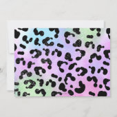 すべてのパーティー動物ジャングルサファリ誕生日 サンキューカード (裏面)