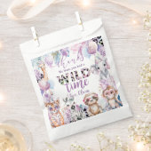 すべてのパーティー動物ジャングルサファリ誕生日 フェイバーバッグ (クリップ留めされた状態)