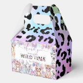 すべてのパーティー動物ジャングルサファリ誕生日 フェイバーボックス (正面)