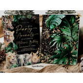 すべてのパーティー動物誕生日招待状 招待状