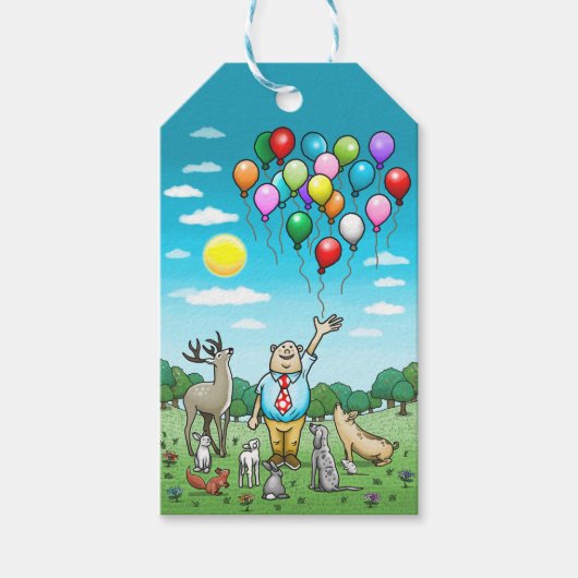 すべてのパーティー動物 ギフトタグ (正面)