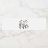 すべてのパーティー動物 ペットボトルラベル (シングルラベル)