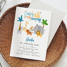 すべてのパーティー好きな人たちへ　バースデーパーティーだ 招待状