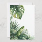 すべてのパーティー好きな動物たちへ　1歳の誕生日パーティー 招待状 (裏面)