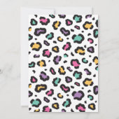 すべてのパーティー好きな動物たちよ、サファリジャングル誕生日パーティーに集まれ！ 招待状 (裏面)