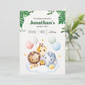 すべてのパーティー好きな動物たちよ サファリ・アドベンチャー 招待状 (スタンド正面)