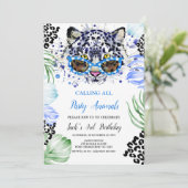 すべてのパーティー誕生日動物 招待状 (スタンド正面)