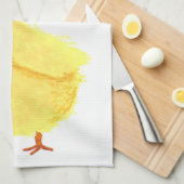 すべてのヒヨコのキッチンタオルの女王 キッチンタオル (四つ折り)