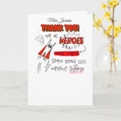 すべてのヒーローがマントを纏うわけではない。特別支援教育　ＳＥＮＣＯ　ＳＥＮ教師 カード (黄色い花)