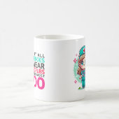 すべてのヒーローズ衣服スクラブナースマグ コーヒーマグカップ (中央)