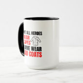 すべてのヒーロー衣服は、いくつかの衣服ラボコートをキャッピングしない マグカップ (正面左)