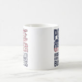 すべてのビジネスを知っている可能性が最も高い警察官 コーヒーマグカップ (中央)