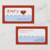 すべてのビート+アポイントメントリマインダーの名刺 予約カード (正面/裏面)