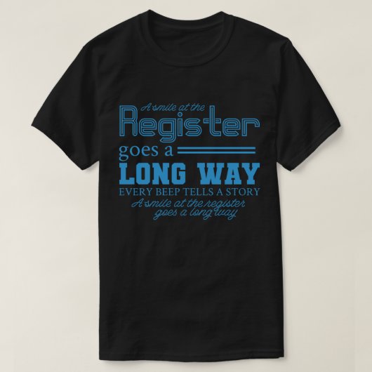 すべてのビープ音に物語がある Tシャツ (デザイン正面)