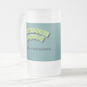 すべてのビールの母 フロストグラスビールジョッキ (正面左)