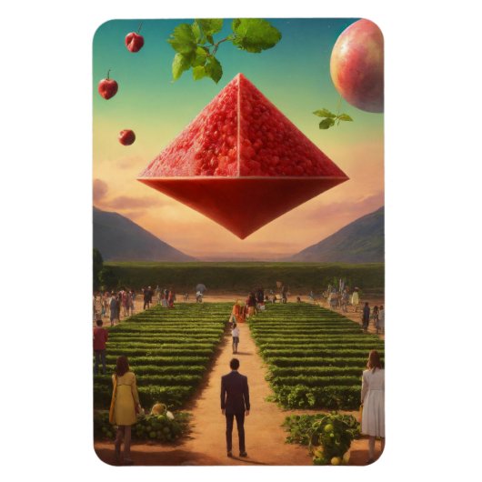 すべてのピクセルの引力：カスタマイズ可能な磁気 マグネット (縦)