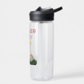 すべてのピークハイキングマントラを征服 ウォーターボトル (左面)