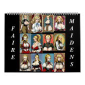 すべてのファイアメイデンズ カレンダー (カバー)