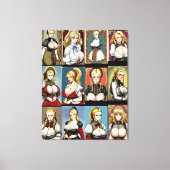 すべてのファイアメイデンズ キャンバスプリント (正面)