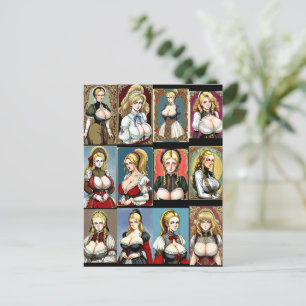 すべてのファイアメイデンズ ポストカード