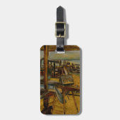 すべてのフ素晴らしァイルは1つのブ絵画ラシストロークで始まります ラゲッジタグ (正面縦)