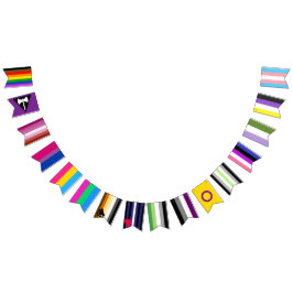 すべてのプライドフラグ2.0 バンティングフラッグ