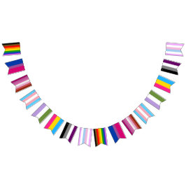 すべてのプライドフラグ バンティングフラッグ