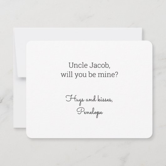 すべてのプリンセスは神の《キリスト教》洗礼式や命名式を必要とする カード (裏面)