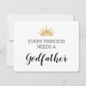 すべてのプリンセスは神の《キリスト教》洗礼式や命名式を必要とする カード (正面)