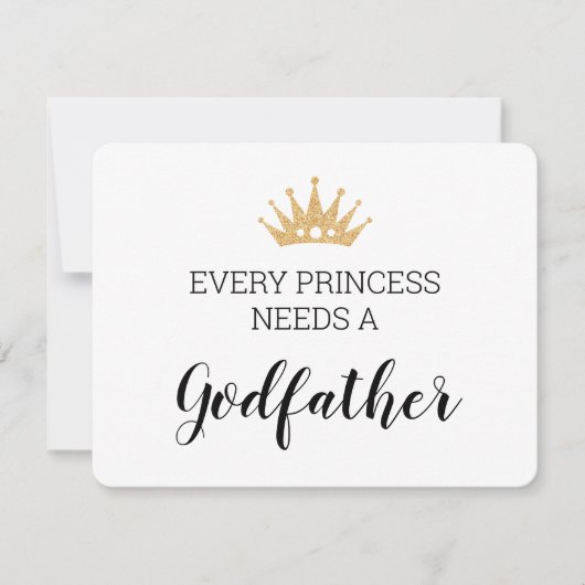 すべてのプリンセスは神の《キリスト教》洗礼式や命名式を必要とする カード (正面)