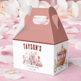 すべてのプリンセスマジカルキャッスルを呼び出す8誕生日 フェイバーボックス