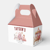 すべてのプリンセスマジカルキャッスルを呼び出す8誕生日 フェイバーボックス (正面サイド)