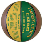 すべてのプレイヤーがバスケッパーソナライズされたトボールに名前を付ける バスケットボール (縦)