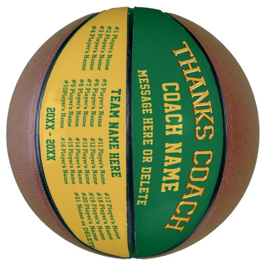 すべてのプレイヤーがバスケッパーソナライズされたトボールに名前を付ける バスケットボール (縦)