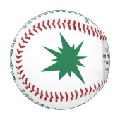 すべてのプレイヤーの名前パーソナライズされた, PHOTO BASEBALL 野球ボール (正面左)