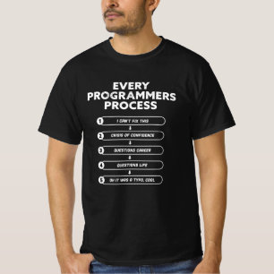 すべてのプログラマーが処理-贈おもしろい与 Tシャツ
