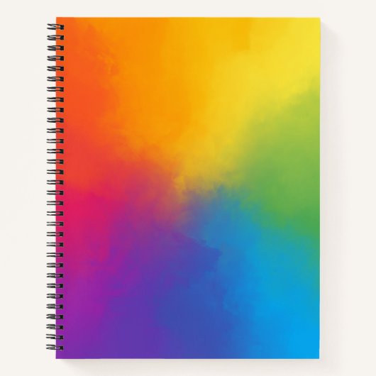 すべてのページを上げる:カスタムSpiral Notebook ノートブック (正面)